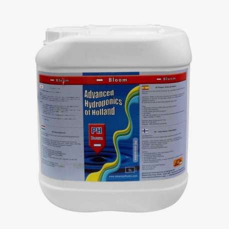 PH-DOWN BLOOM 5 L. * ADVANCED HYDROPONICS OF HOLLAND