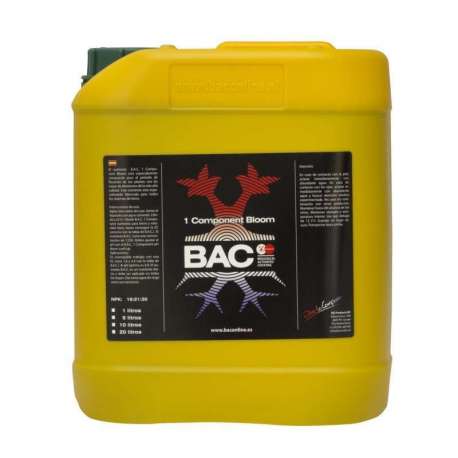 B.A.C. - 1 COMPONENT BLOOM 5L. * FERTILIZANTES B.A.C