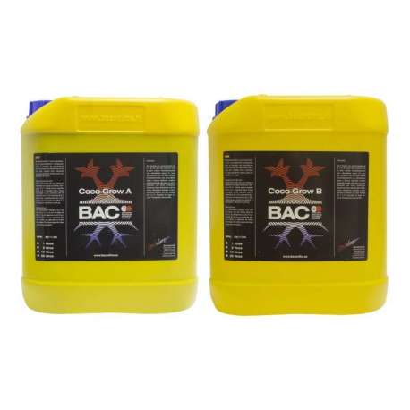 B.A.C. - COCO GROW A&B 5L. * FERTILIZANTES B.A.C