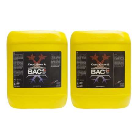 B.A.C. - COCO GROW A&B 10L. * FERTILIZANTES B.A.C