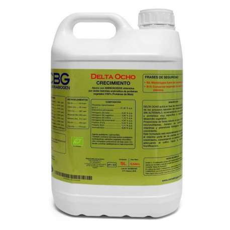 DELTA OCHO® 5 L * FERTILIZANTES CANNABIOGEN