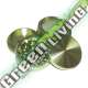PLZ. ALUMINIO CNC VERDE 62 MM * POLINIZADOR ALUMINIO MAGNETICO