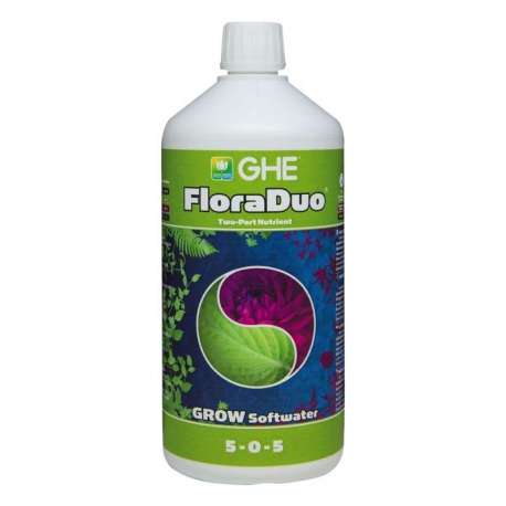 FLORADUO GROW AGUA BLANDA 1L * GENERAL HIDROPONICS