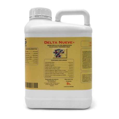 DELTA NUEVE® 5 L * FERTILIZANTES CANNABIOGEN