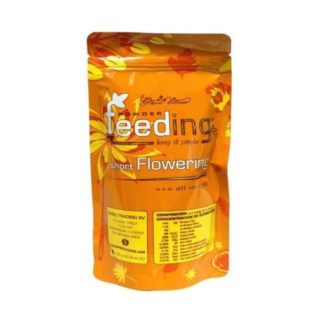 GREEN HOUSE POWDER FEEDING SHORT FLOWERING 125 GR * GREEN HOUSE FERTILIZANTES