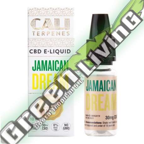 CALI TERPENES E-LIQUID JAMAICAN DREAM 30MG CBD (10ML)