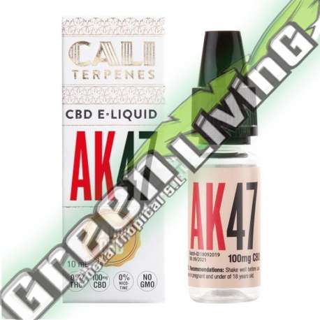 CALI TERPENES E-LIQUID AK 47 100 MG CBD (10 ML)