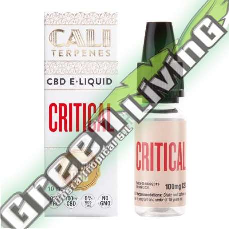 CALI TERPENES E-LIQUID CRITICAL 100 MG CBD (10 ML)