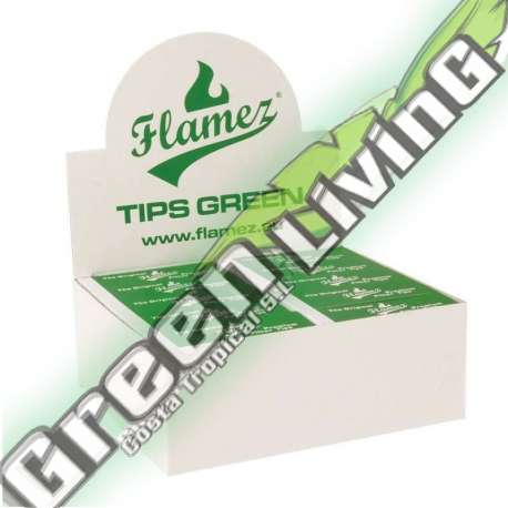 FILTROS FLAMEZ TIPS GREEN (50 UDS) PAPEL DE FUMAR