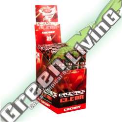 CYCLONES CLEAR CHERRY (CEREZA) (24 UNIDADES) CONOS PREENROLLADOS