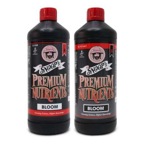 BLOOM A+B SOIL / NO RECIRCULANTE 1LTR AGUA BLANDA * SNOOP'S PREMIUM NUTRIENTS