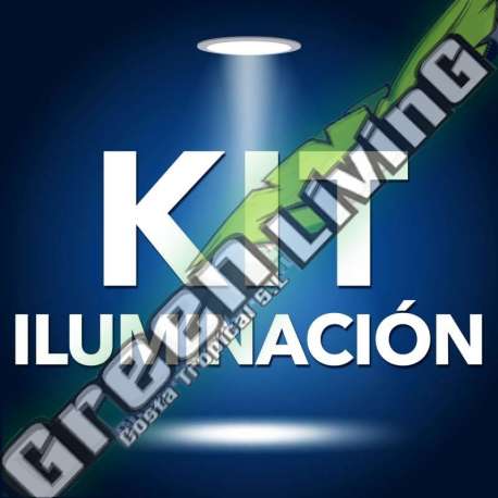 KIT 250 W EMB + REFLECTOR ALUMINIO BRILLO STUCO 48 + BOMBILLA PURE LIGHT 250 W GROW-BLOOM MAX