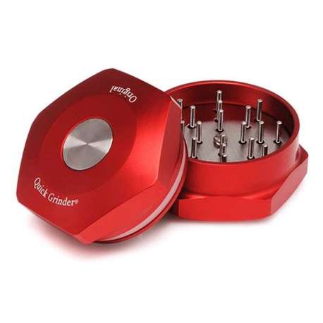 QUICK GRINDER VERSION 3 ROJO * GRINDERS ALUMINIO