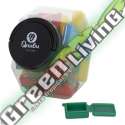 LLAVERO DE SILICONA QNUBU CUADRADO 9 ML (DISPLAY L 35 UNIDADES) ACCESORIOS BHO