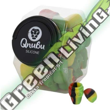 BOTE DE SILICONA QNUBU CALAVERA XL 15 ML (DISPLAY XL 40 UNIDADES) ACCESORIOS BHO