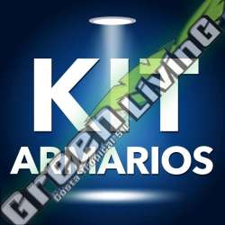 KIT DARK STREET REV V4.0 90X90X178 CM. ARMARIOS DE CULTIVO