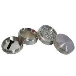 POLINIZADOR CNC DELUXE 50MM PLATEADO * POLINIZADORES ALUMINIO