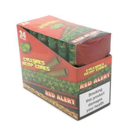 CYCLONE HEMP RED ALERT (FRESA) (CAJA 12 X 2 UNIDADES)*