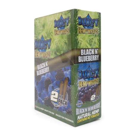 JUICY JAY HEMP BLUNT BLUE (BLUEBERRY) (25 SOBRES DE 2 UNIDADES) * BLUNT