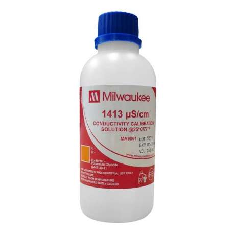 LIQUIDO CALIBRADOR EC 1413 (230ML) MILWAUKEE * MILWAUKEE