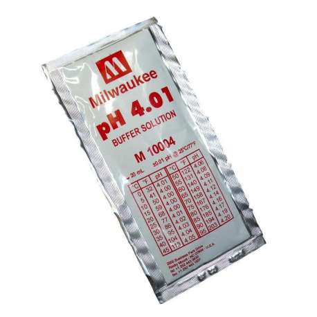 LIQUIDO CALIBRADOR PH 4.01 (25X20ML) MILWAUKEE * MILWAUKEE