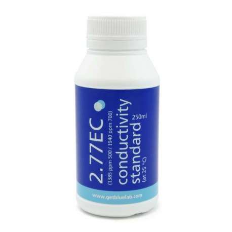 LIQUIDO CALIBRADOR EC 2.77mS/cm 250ml BLUELAB * INSTRUMENTOS DE MEDIDA